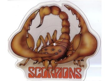 Scorpions ‎– Rhythm Of Love - UK Limited Edition 2 Track 7" Shaped Picture Disc In PVC Sleeve