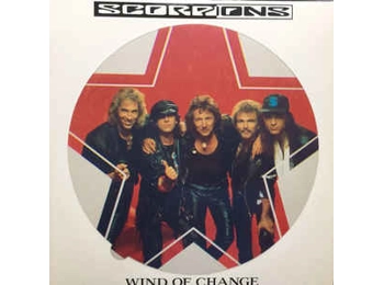 Scorpions ‎– Wind Of Change - UK Limited Edition 3 Track 12"  White Vinyl 3-D  kaleidoscope Sleeve