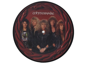 Whitesnake ‎– The Deeper The Love - UK Limited Edition 2 Track 7" Picture Disc In PVC Sleeve c/w Custom Insert