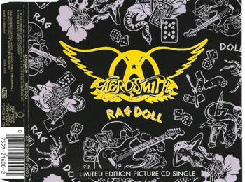 Aerosmith ‎– Rag Doll - UK Limited Edition 3 Track Picture CD Single