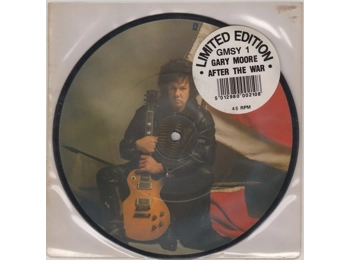 Gary Moore ‎– After The War - UK Limited Edition 2 Track 7" Picture Disc In PVC Sleeve c/w Hype Sticker
