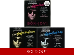 Bon Jovi ‎– Lay Your Hands On Me - Australian Limited Edition 3 x Black Vinyl 7