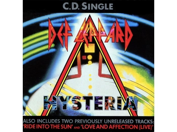 Def Leppard ‎– Hysteria - UK Limited Edition 4 Track CD Single In Card Slipcase
