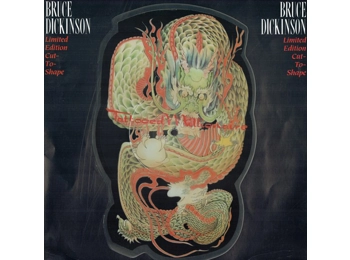 Bruce Dickinson ‎– Tattooed Millionaire - UK Limited Edition 2 Track 7" Picture Disc In PVC Sleeve c/w Custom Insert