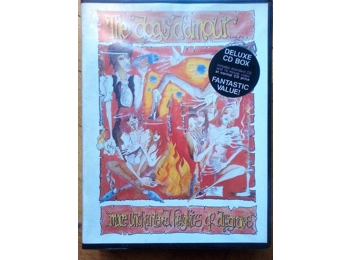 The Dogs D'Amour ‎– More Unchartered Heights Of Disgrace Deluxe Cd Box c/w Hype Sticker