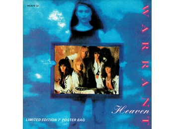 Warrant ‎– Heaven - UK Limited Edition 2 Track 7" c/w Full Colour Poster sleeve