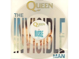 Queen ‎– The Invisible Man - UK Limited Edition Clear Vinyl 12