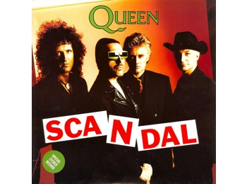 Queen ‎– Scandal - UK Limited edition 3 Track 12" c/w Laser Etched Autographs