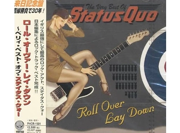 Status Quo – Roll Over Lay Down - Best Of Status Quo - Japanese Only 18 Track CD c/w Obi Strip