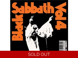 Black Sabbath – Black Sabbath Vol. 4 - UK Remastered 10 Track CD LP Replica