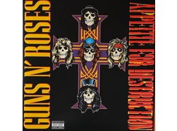 Guns N' Roses – Appetite For Destruction - Worldwide 10 Track Black Vinyl Reissue LP