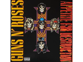 Guns N' Roses – Appetite For Destruction - Worldwide 10 Track Black Vinyl Reissue LP