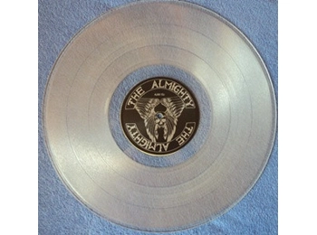 The Almighty – Destroyed - UK 6 Track Promotional Clear Vinyl c/w 2 Page Information Sheet
