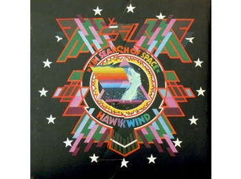 Hawkwind – X In Search Of Space - UK 1st Issue 6 Track Black Vinyl housed In Gimmix Cover c/w Book