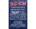 Skid Row – Subhuman Race - Euro 13 Track 2 x Vinyl LP  Reissue 2013