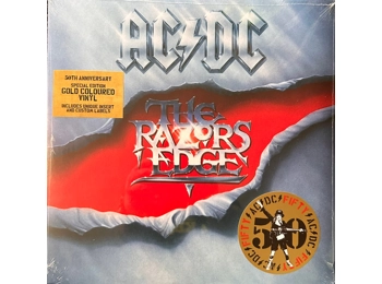 AC/DC – The Razors Edge - Limited edition 12 Track 50 Anniversary Gold Vinyl