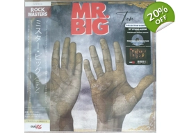 Mr. Big ‎– Ten - Limited edition Japan Only 11 Track Grey/Blue 180g Vinyl c/w Obi Strip
