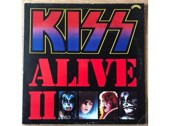 Kiss – Alive II - UK 1977 20 Track Black vinyl LP In Gatefold Sleeve