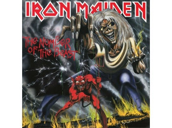 Iron Maiden – The Number Of The Beast - 8 Track Remastered Reissue Black Vinyl LP