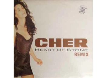 Cher – Heart Of Stone (Remix) - UK Limited Edition 3 Track 12" c/w Fold Out Poster