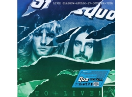 Status Quo ‎– Live! Glasgow+Apollo+27+October+1976 - Limited Edition Blue & Mint Vinyl