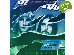 Status Quo ‎– Live! Glasgow+Apollo+27+October+1976 - Limited Edition Blue & Mint Vinyl
