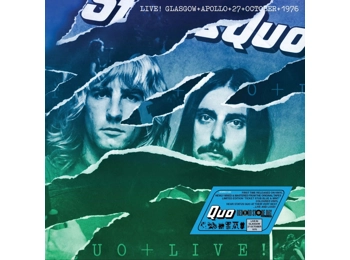 Status Quo ‎– Live! Glasgow+Apollo+27+October+1976 - Limited Edition Blue & Mint Vinyl