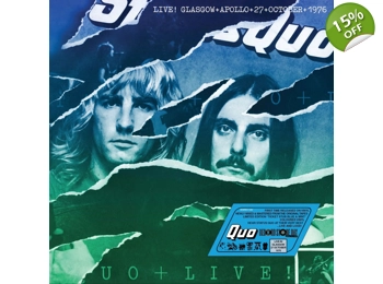 Status Quo ‎– Live! Glasgow+Apollo+27+October+1976 - Limited Edition Blue & Mint Vinyl
