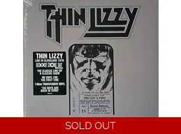 Thin Lizzy – Live In Cleveland 1976 - Limited Edition 12 Track 2 x Clear Vinyl RSD 2026