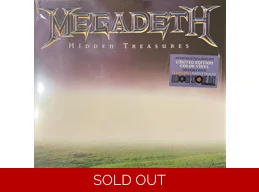 Megadeth – Hidden Treasures - Limited Edition 12 Track Purple & Black Splatter Vinyl RSD 2026