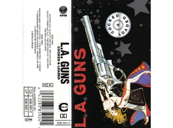 L.A. Guns – Cocked & Loaded - RARE 14 Track 1989 Cassette Tape