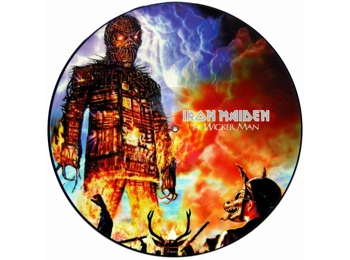Iron Maiden – The Wicker Man - Limited Edition 3 Track 12" Picture Disc In Custom Sleeve