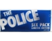 The Police ‎– Six Pack - UK Limited Edition 1980 6 x 7" Blue Vinyl In PCV Fold Out Wallet