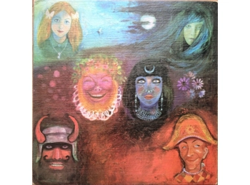 King Crimson – In The Wake Of Poseidon - UK 1st Press Vinyl Lp Housed In Textured gatefold Sleeve