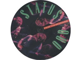 Status Quo – From The Beginning - RARE 1988 15 Track Picture Disc In PVC Sleeve