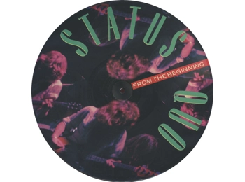 Status Quo – From The Beginning - RARE 1988 15 Track Picture Disc In PVC Sleeve