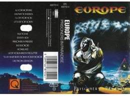 Europe – Prisoners In Paradise - RARE 1991 12 Track Cassette Tape