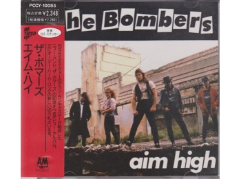 The Bombers – Aim High - RARE 1990 11 Track Japanese CD c/w Obi Strip