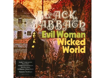 Black Sabbath ‎– Evil Woman / Wicked World / Paranoid / The Wizard - Limited Edition 2 x 7" Picture Disc In Gatefold Sleeve