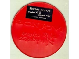Bon Jovi ‎– Someday I'll Be Saturday Night - Uk Limited Edition 4 Track CD Single In Embossed Red Tin c/w Hype Sticker