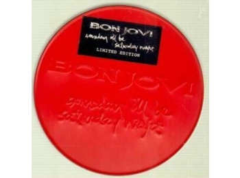 Bon Jovi ‎– Someday I'll Be Saturday Night - Uk Limited Edition 4 Track CD Single In Embossed Red Tin c/w Hype Sticker