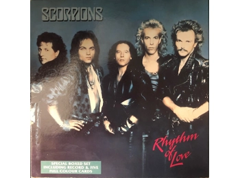 Scorpions - Rhythm Of Love - UK Limited Edition 2 Track 7" Box Set c/w 5 Cards