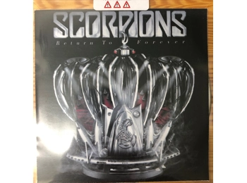 Scorpions ‎– Return To Forever - UK 12 Track Promotional CD In Pvc Stickered Sleeve c/w Custom Insert & Info Sticker