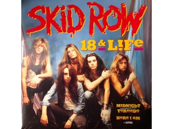 Skid Row - 18 And Life - UK 3 Track Black Vinyl 12"