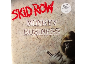Skid Row - Monkey Business - UK Limited Edition Numbered 12" Black Vinyl Poster Sleeve