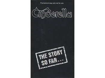Cinderella - The Story So Far - UK 7 Track Promotional Only VHS Video