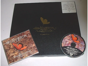 The Mission ‎– Butterfly On A Wheel - UK Limited Edition 3 Track Picture CD Housed In A 12" Box