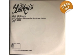 The Darkness - Live At Sound XFM - MEGA RARE Must....Destroy - Promotional CDR In PVC Sleeve c/w C..