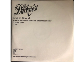 The Darkness - Live At Sound XFM - MEGA RARE Must....Destroy - Promotional CDR In PVC Sleeve c/w Custom Insert