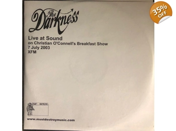 The Darkness - Live At Sound XFM - MEGA RARE Must....Destroy - Promotional CDR In PVC Sleeve c/w Custom Insert